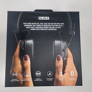 (미개봉)마샬 메이저5 블루투스 헤드셋 블랙(소비코정품)