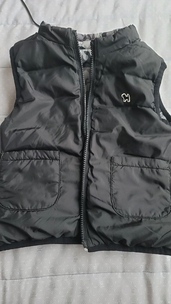 블루독 양면패딩 120 택포 110,9호,120서비스팍팍 이미지