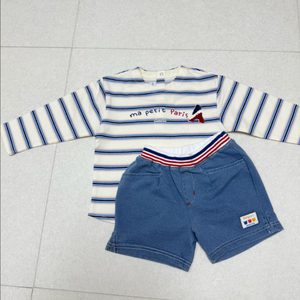 미착용) 압소바 상하세트 110