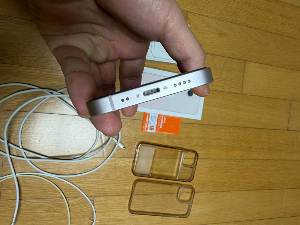 아이폰13미니 핑크128기가 팝니다 박스풀셋--4