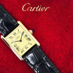 까르띠에 머스트 탱크 라지사이즈