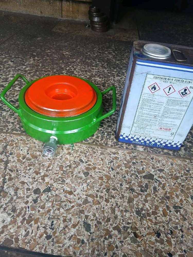 홀유압램 구멍램 200톤 이미지