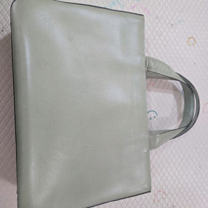 프라다 정품 가죽 토트백 라이트 그린