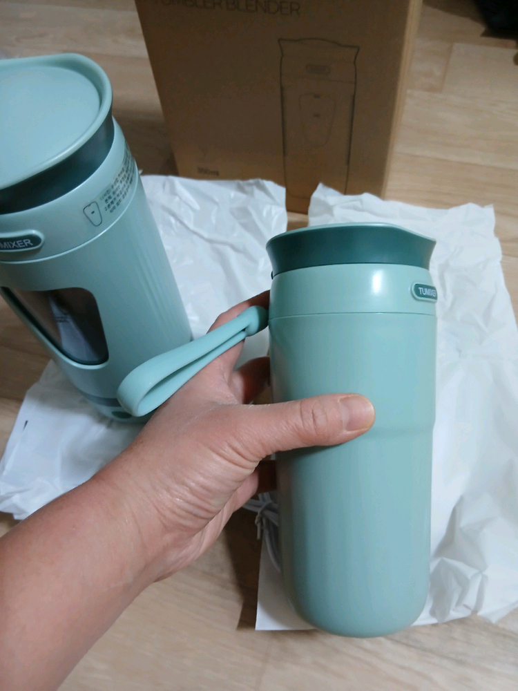 텀블러 믹서기세트 새상품--4