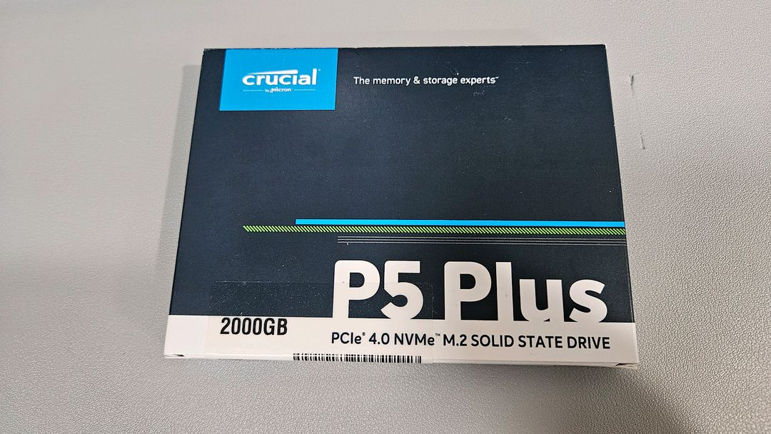 크루셜 p5 plus 2테라 m.2 nvme ssd 디램탑재--2