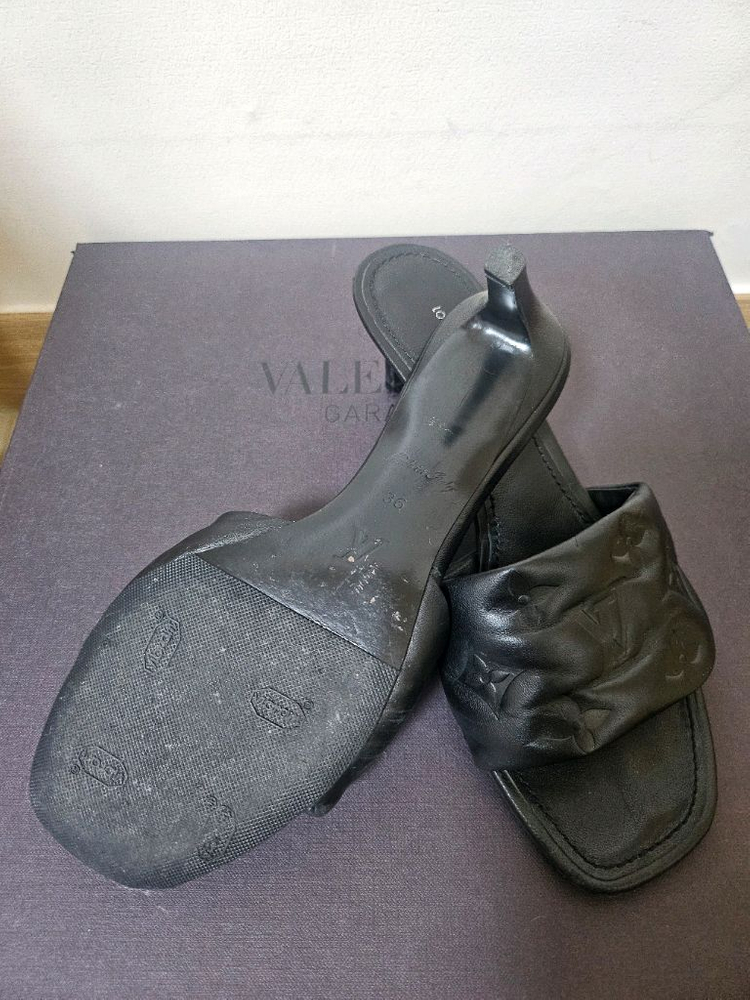 루이비통 리바이벌 레더 슬리퍼(36사이즈) 이미지