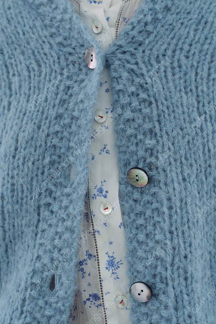 VIA PLAIN 비아플레인 비아 샐리 핸드메이드니트 금새록 착용--5