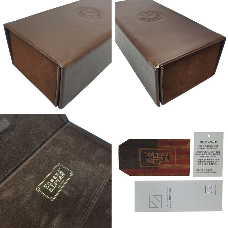 에드워드 마틴 EDWARD MARTIN 선글라스 안경 케이스--4