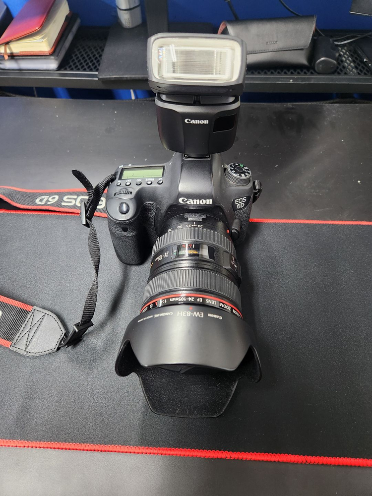 캐논 풀프레임 DSLR 카메라 + 렌즈 세트 이미지