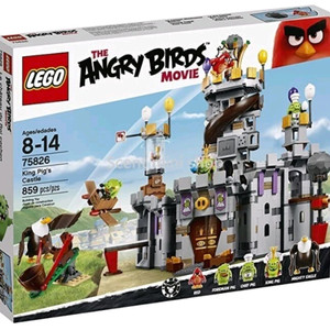 레고 앵그리버드 무비 75826 피그 킹의 성