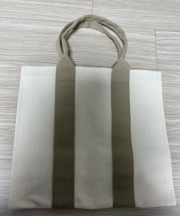 캔버스 후루토 에코백 토트백 베이지 (새제품)--2