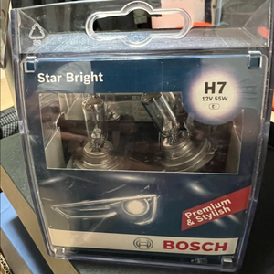 보쉬 스타 브라이트 H7 헤드라이트 전구 전조등 2P