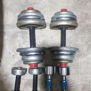 조립 무게조정 아령 저중량 아령 덤벨 16킬로 4킬로 3킬로 저렴히 팝니다 구리역에서