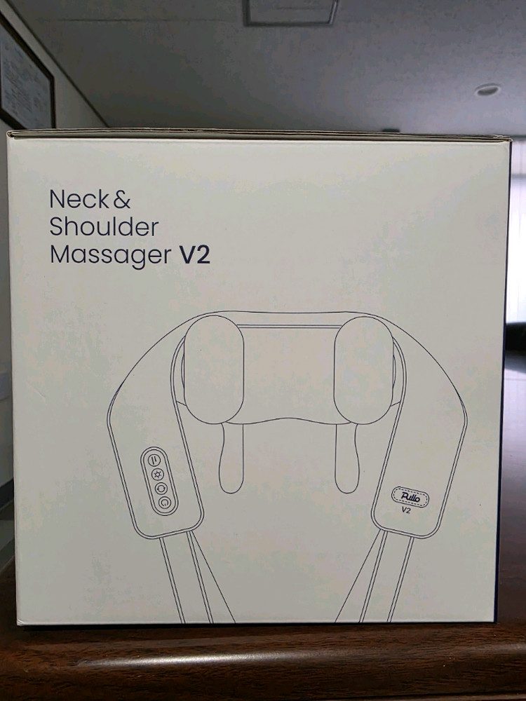 풀리오 목 어깨 마사지기 V2 미개봉--2