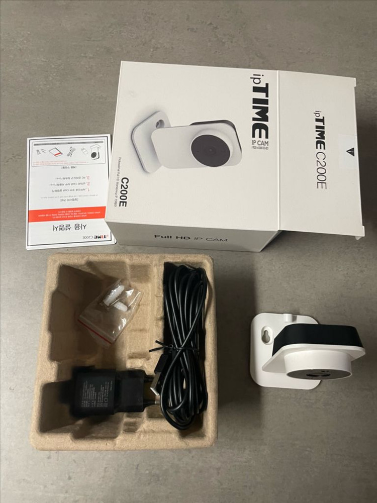 IPTIME C200E 홈캠 이미지