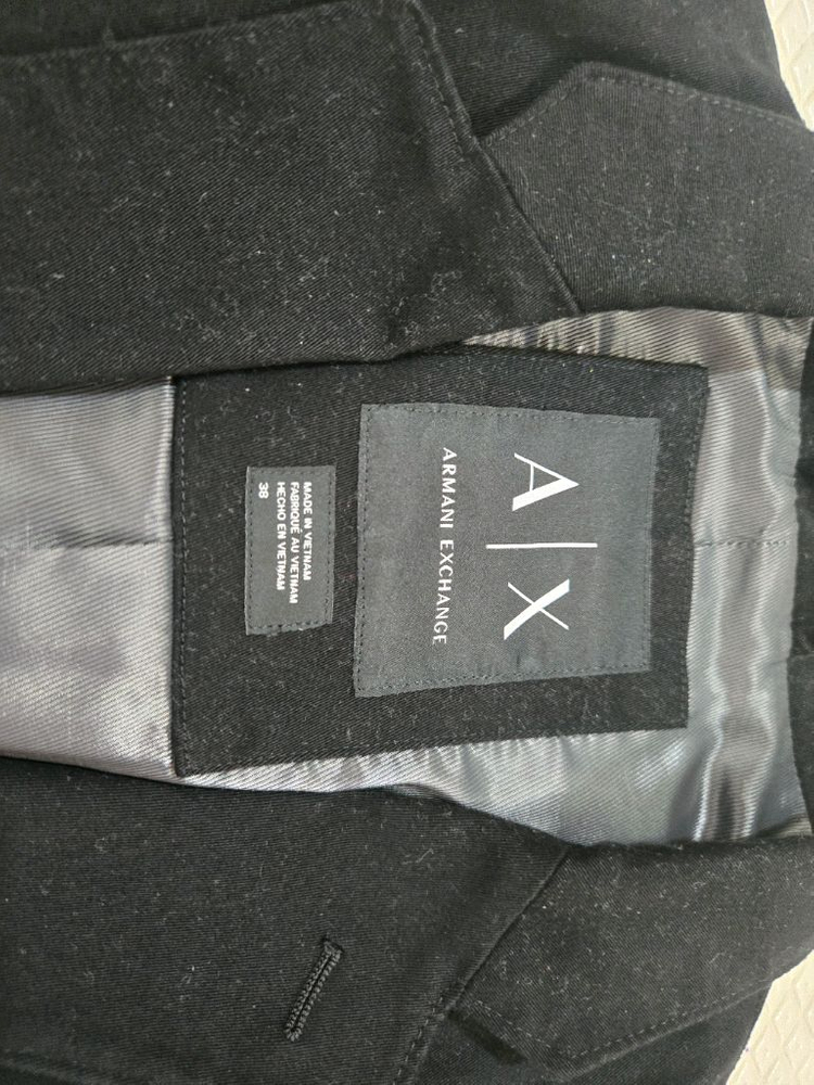 A|X 아르마니 익스체인지 블랙 여성 블레이저 38 사이즈--1