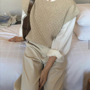 vegetable 베지터블 도매택 키드 니트 베스트