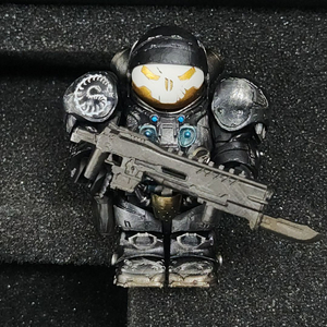 레고 커스텀 미피 아우라 스타크래프트 짐 레이너 마린 피규어 이미지