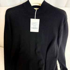 타임옴므 퓨어 캐시미어 100% 모크넥 니트 탑 팝니다 100사이즈 케시미어 이미지