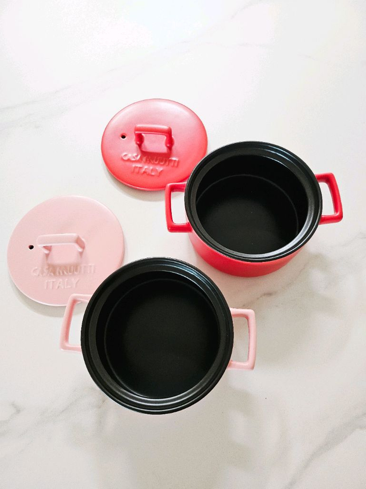 (1+1) 까사무띠 토레타 도자기 내열냄비 14cm--1