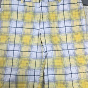 나이키골프체크 반바지 34