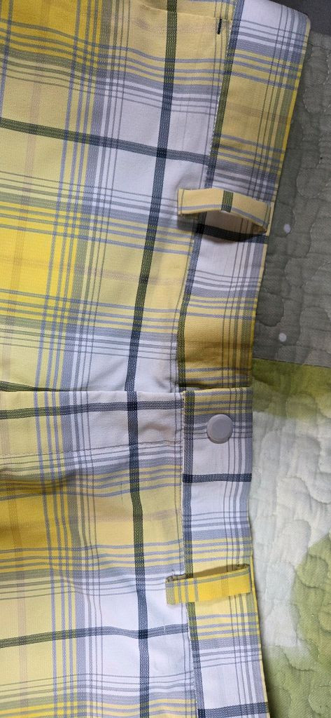 나이키골프체크 반바지 34--1