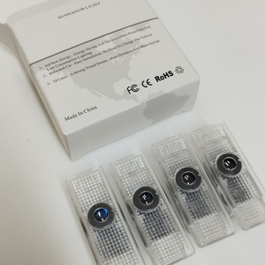 BMW 520d 등 3,5시리즈 외 호환 도어라이트 무변색 유리렌즈 4개 (led 도어램프 1대분)