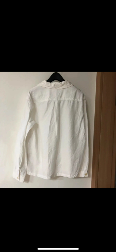 마가렛호웰 셔츠 셔켓 자켓 린넨 코튼 올드머니룩 출근룩--9