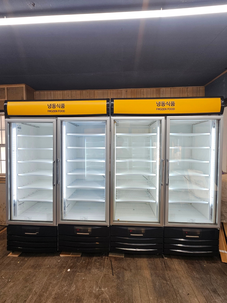 수직냉동고 냉동쇼케이스 아이스크림냉동고 이미지