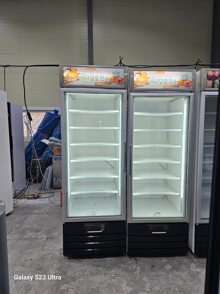 수직냉동고 냉동쇼케이스 아이스크림냉동고 이미지