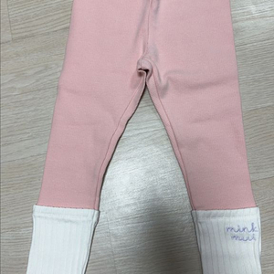 밍크뮤 레깅스 6세 새상품 (100,110 압소바 오가닉맘 블루독)