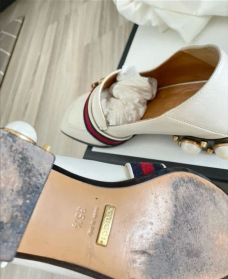 구찌 여성 구두 이미지