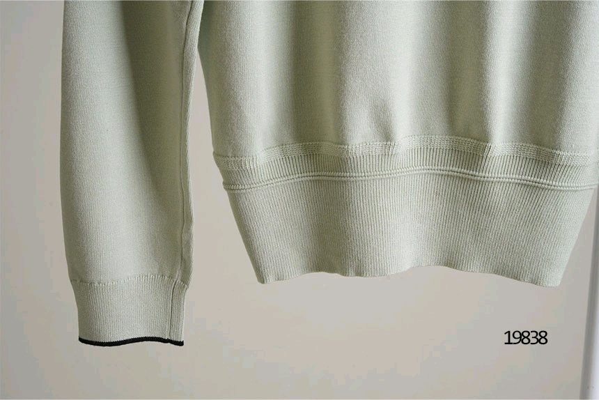 말본 여성 골프 레터링 카라 니트 티셔츠 이미지