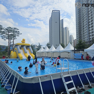 에어바운스 미끄럼틀 물놀이미끄럼틀 에어미끄럼틀 워터슬라이드 에어슬라이드 조립식풀장 조립식수영장 중고