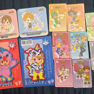 디지몬 어드벤처 카페 카드 카페오마케