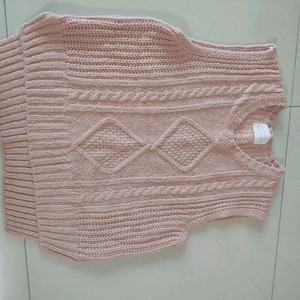 파스텔 니트조끼 2개