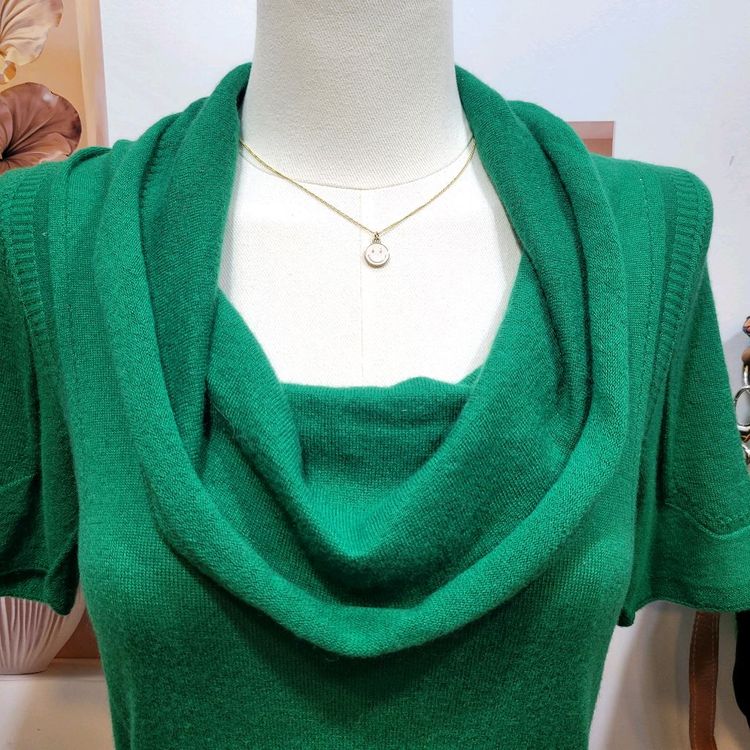 에스까다 이탈리아판 캐시미어 터틀넥 니트--1