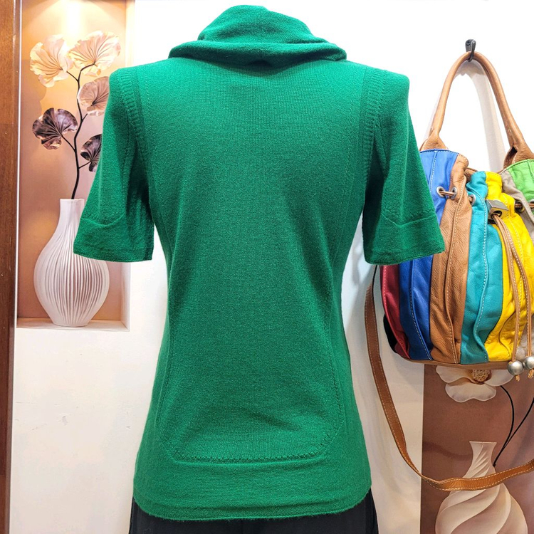 에스까다 이탈리아판 캐시미어 터틀넥 니트--6