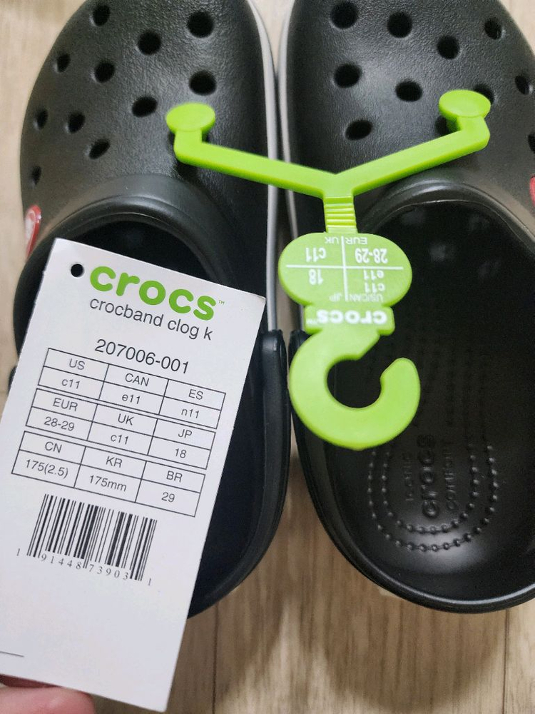 크록스 블랙 c11--2