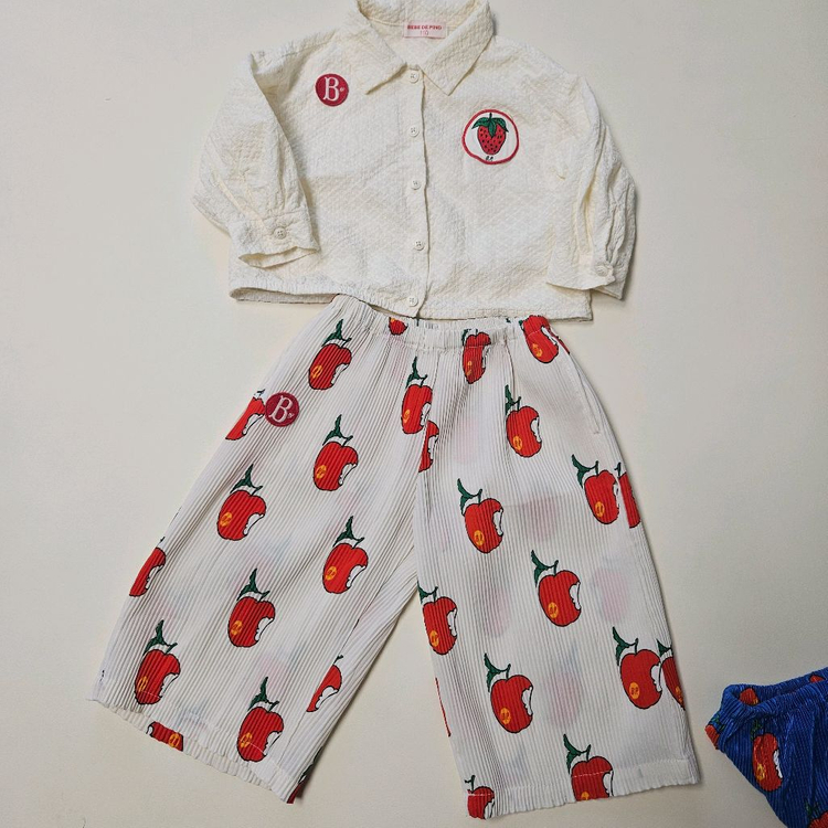 베베드피노 가디건110+바지100사이즈 2개 일괄 이미지