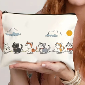 [휴대용가방] 귀여운고양이 화장품가방 휴대용가방 소품가방 (새제품)