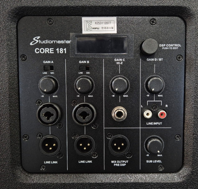 18인치 서브 액티브 컬럼어레이 스피커--1