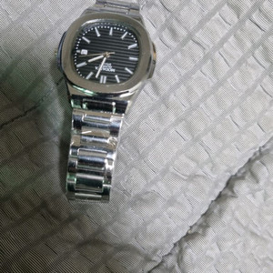 오픈하트 스테인리스 스틸 시계