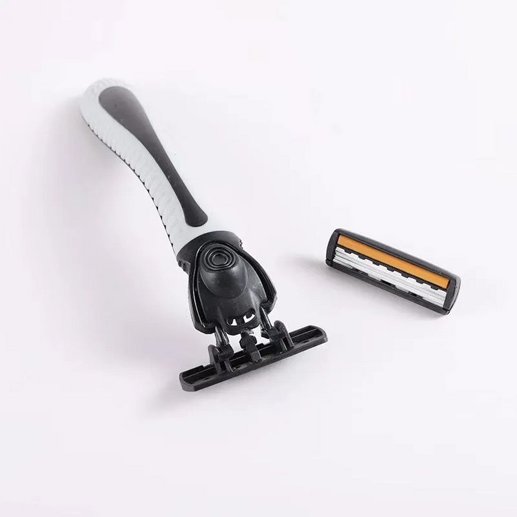 새상품 / 3중날 면도기 면도날 / 본체+22개면도날 이미지