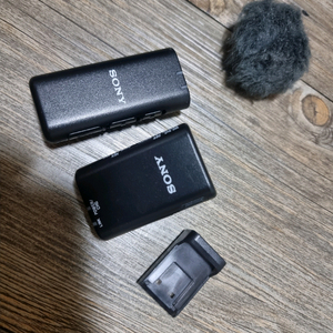 소니 무선 마이크 세트 ,+소니 핀마이크 ecm-w2bt , ecm-lv1