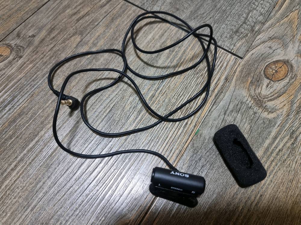 소니 무선 마이크 세트 ,+소니 핀마이크 ecm-w2bt , ecm-lv1--1