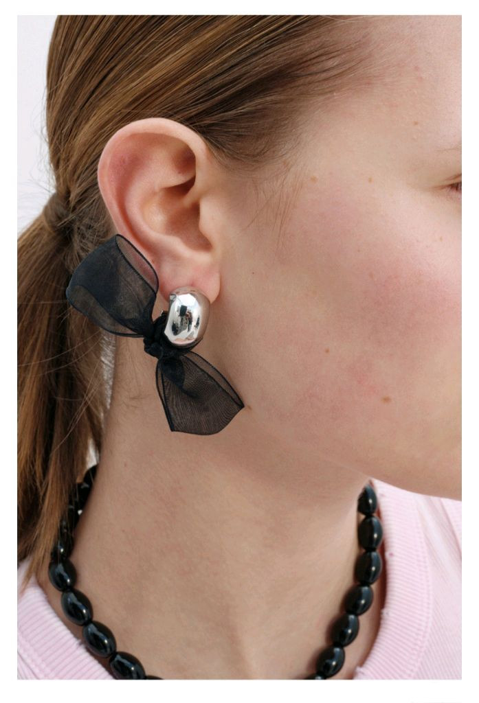 먼데이에디션 리본 이어링--2