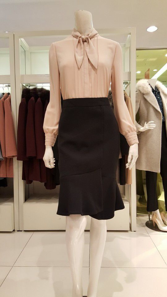 KL 바이린 블라우스 55(1회착용)--5