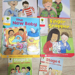 ort 옥스포드리딩트리 사운드북 4,5단계 정품