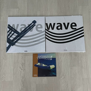 wave to earth 웨이브투어스 LP 일괄판매